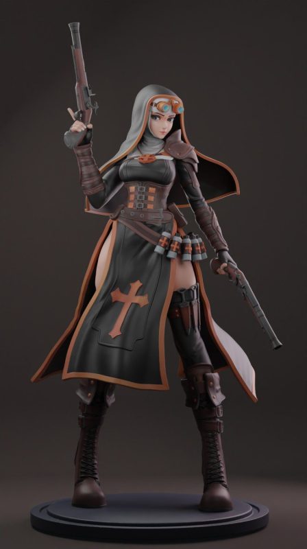 Rubim 猎人修女-P站图纸收藏馆