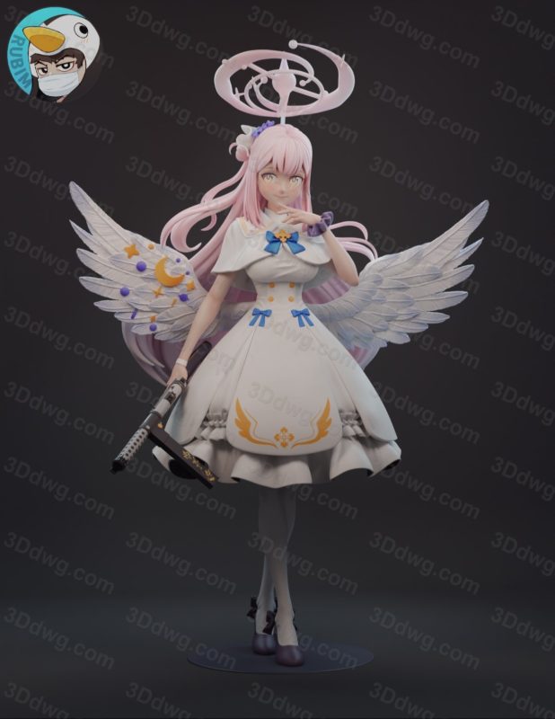 Rubim 蔚蓝档案 圣园弥香-P站图纸收藏馆