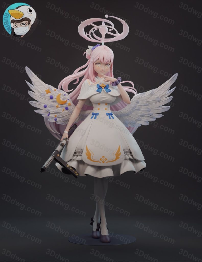 Rubim 蔚蓝档案 圣园弥香-P站图纸收藏馆