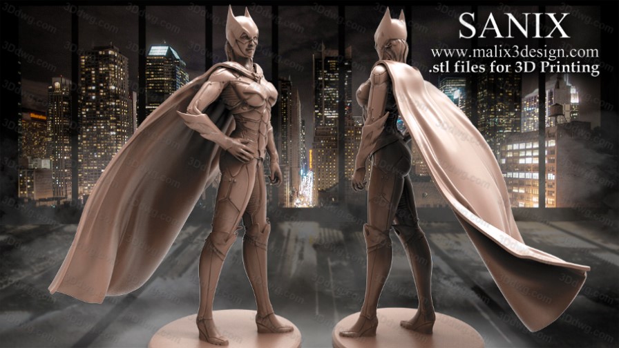 图片[2]-Sanix3d DC漫画 蝙蝠侠-P站图纸收藏馆