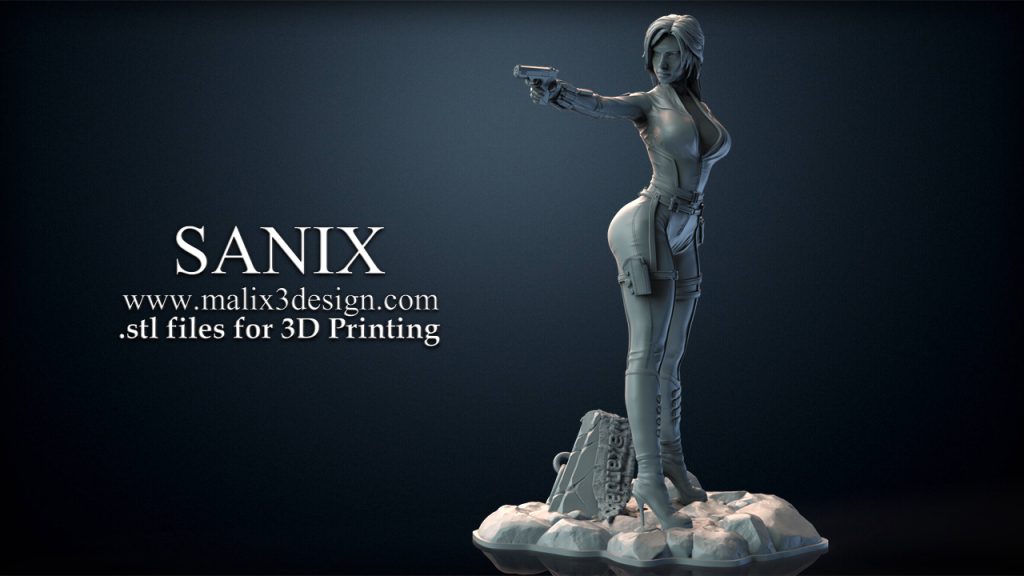 Sanix3d 漫威 黑寡妇-P站图纸收藏馆