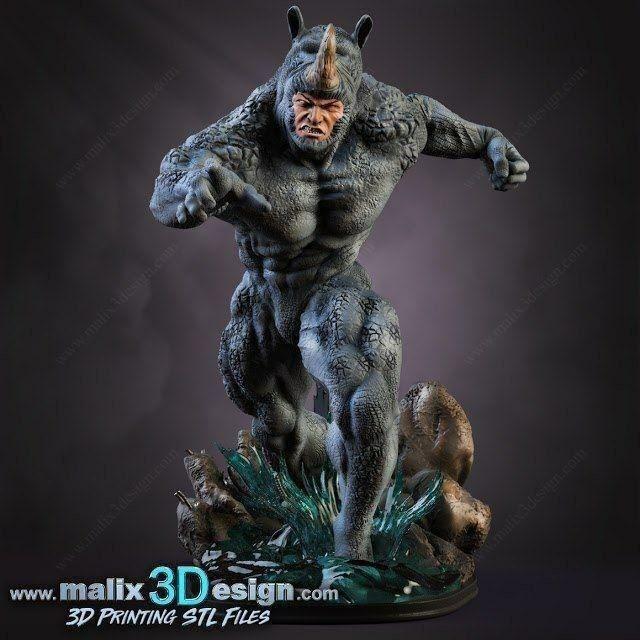 Sanix3d 漫威 犀牛人-P站图纸收藏馆