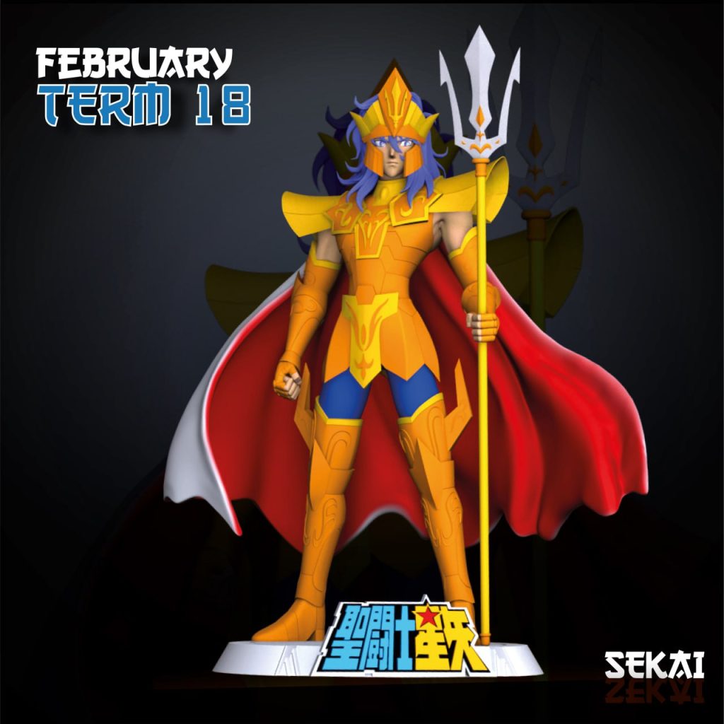 Sekai 圣斗士星矢 海王波塞冬-P站图纸收藏馆