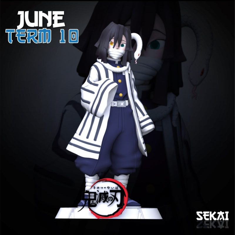 Sekai 鬼灭之刃 伊黑小芭内-P站图纸收藏馆