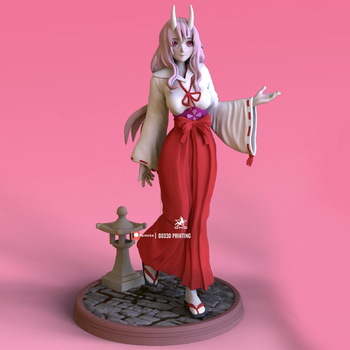 OXO3D 关于我转生变成史莱姆这档事 朱菜-P站图纸收藏馆