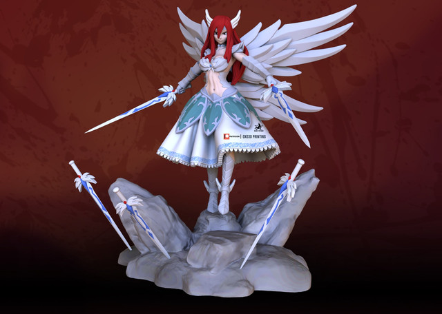 OXO3D 妖精的尾巴 艾露莎·舒卡勒托-P站图纸收藏馆