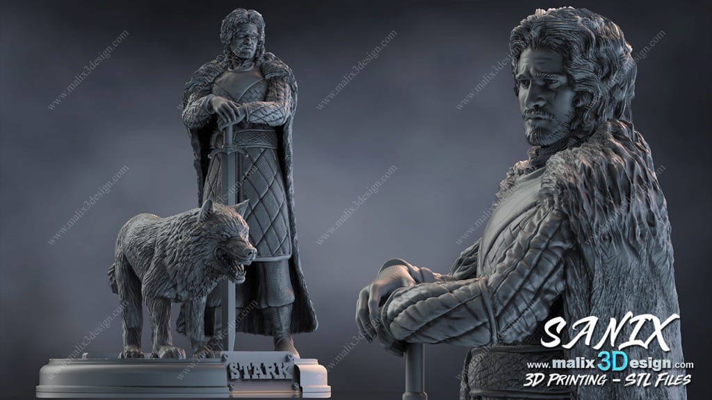 图片[2]-Sanix3d 权力的游戏 艾德·史塔克-P站图纸收藏馆