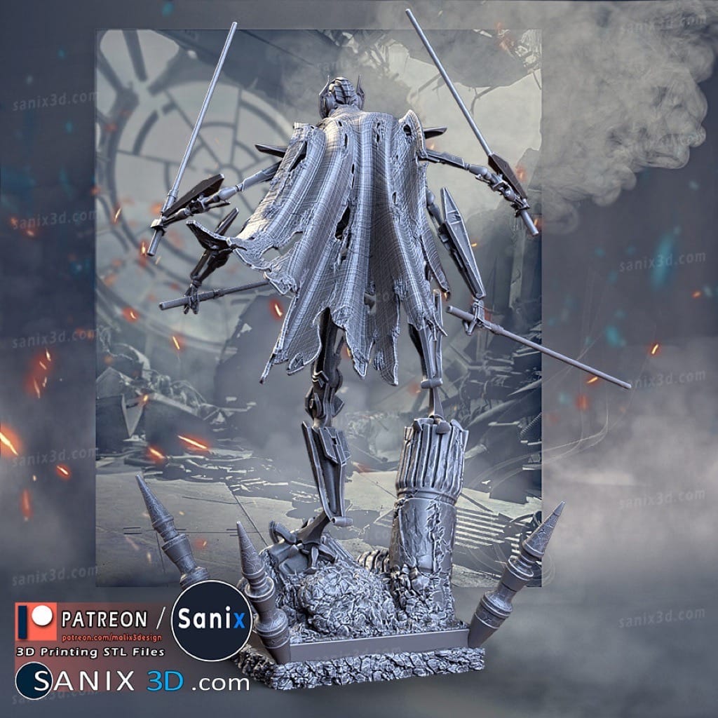 图片[2]-Sanix3d 星球大战 格里弗斯将军-P站图纸收藏馆