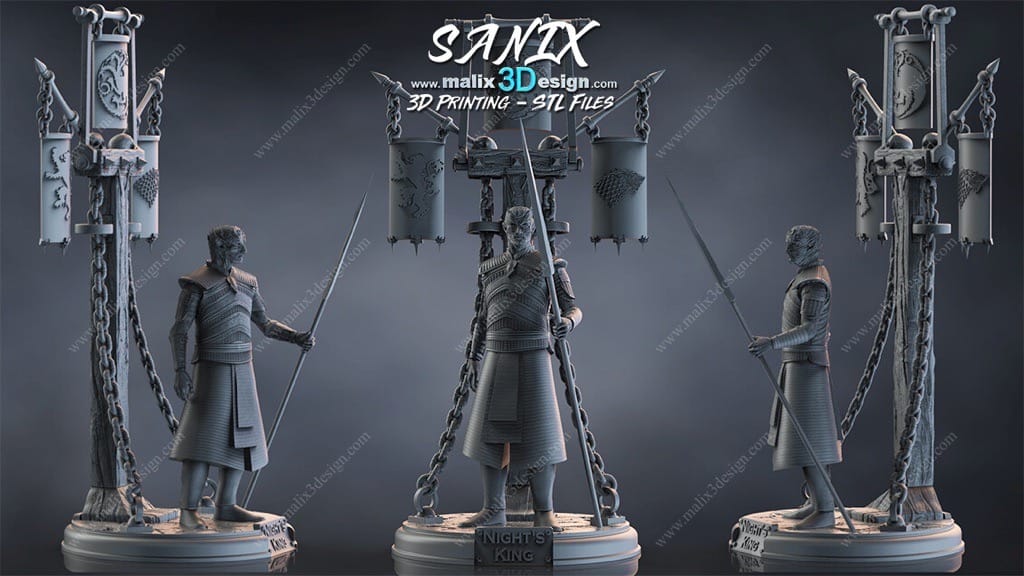 图片[3]-Sanix3d 权力的游戏 夜王-P站图纸收藏馆