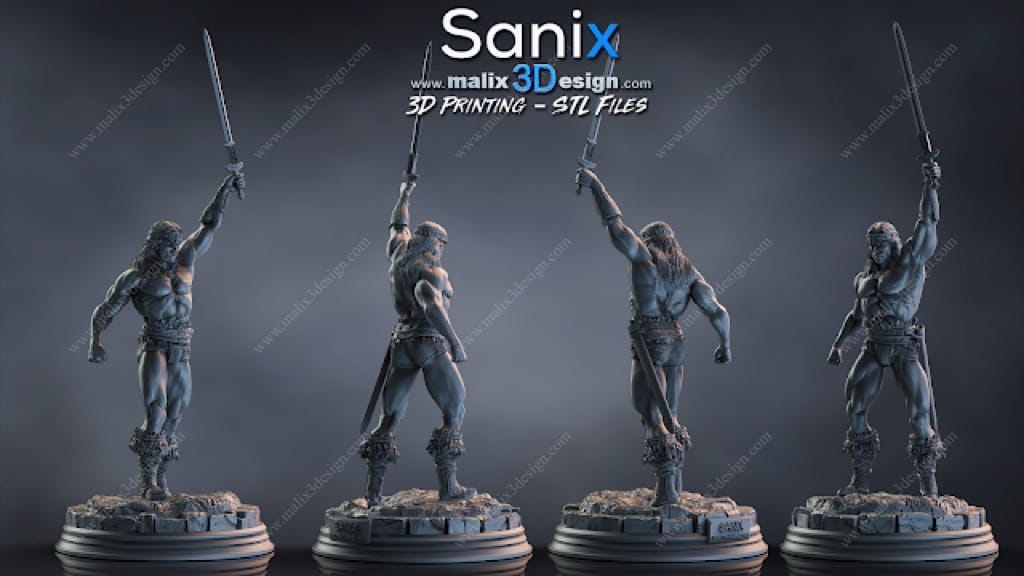 图片[2]-Sanix3d 野蛮人柯南-P站图纸收藏馆