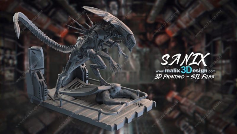 Sanix3d 异形-P站图纸收藏馆