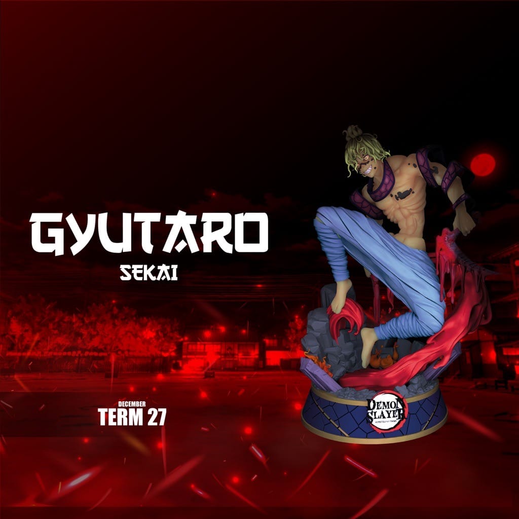 Sekai 鬼灭之刃 妓夫太郎-P站图纸收藏馆