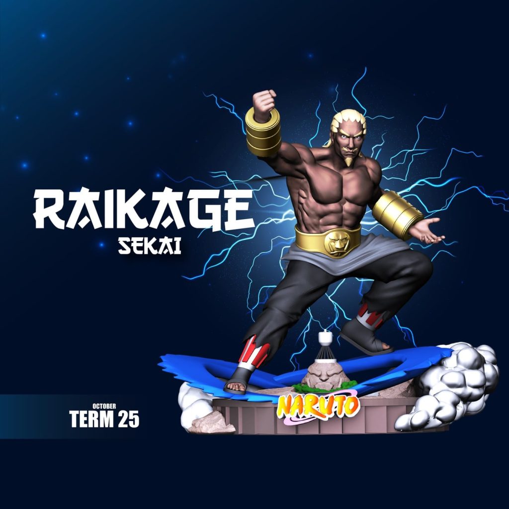 Sekai 火影忍者 三代目雷影之子-P站图纸收藏馆