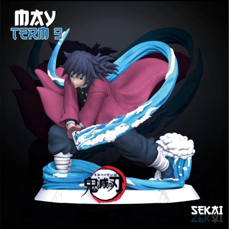 Sekai 鬼灭之刃 富冈义勇-P站图纸收藏馆