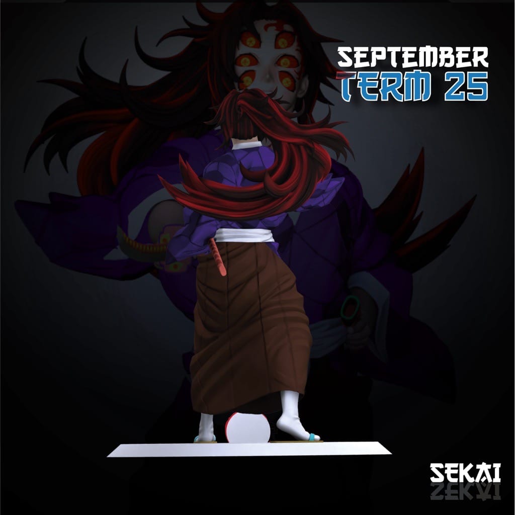 图片[2]-Sekai 鬼灭之刃 黑死牟-P站图纸收藏馆