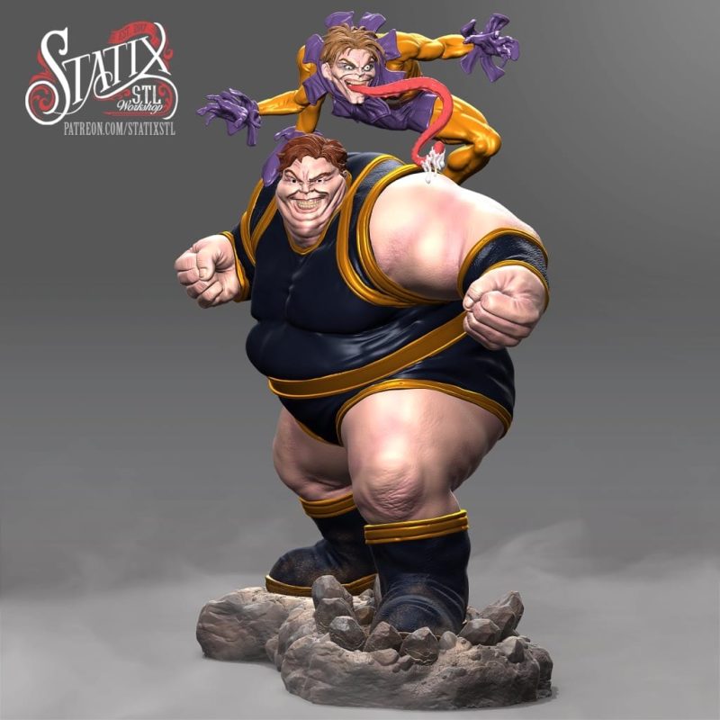 STATIX 漫威 胖球和蟾蜍-P站图纸收藏馆