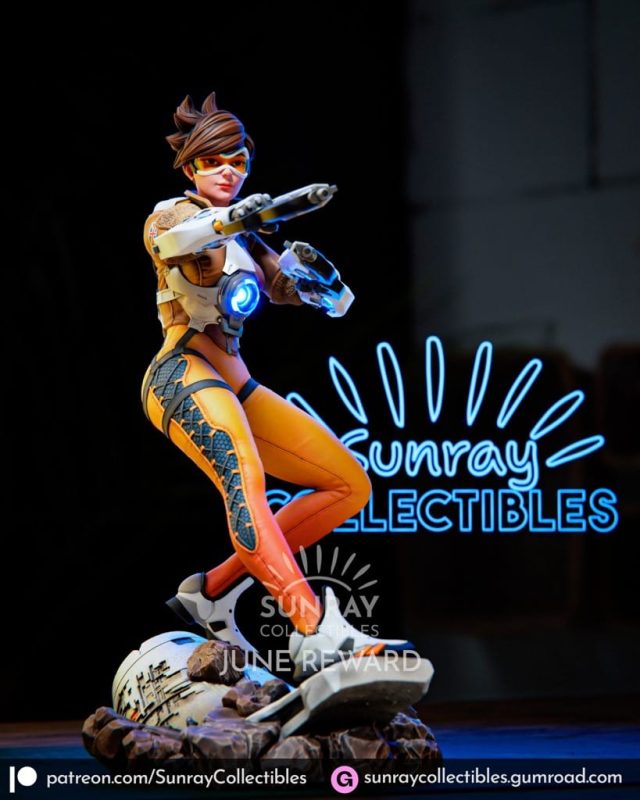 Sunray Collectibles 守望先锋 猎空-P站图纸收藏馆