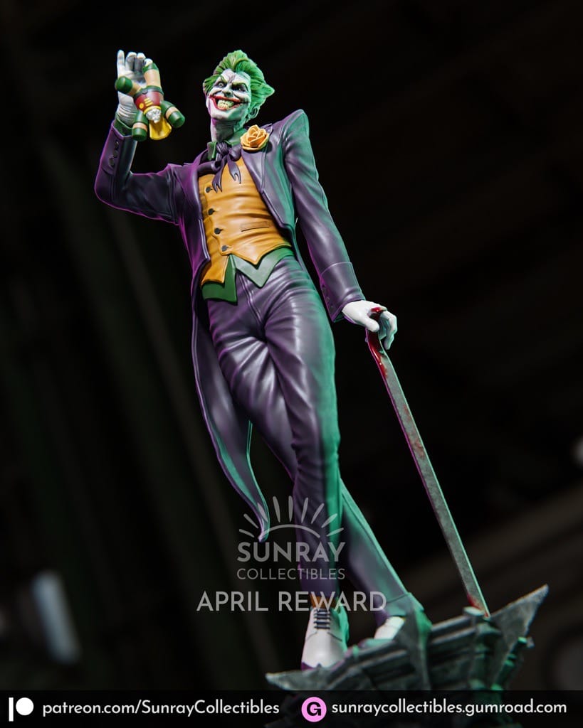 Sunray Collectibles DC漫画 小丑-P站图纸收藏馆