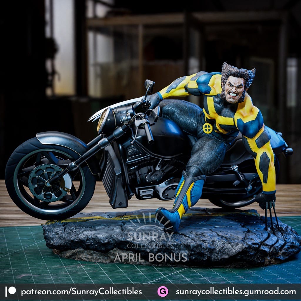 图片[2]-Sunray Collectibles 漫威 金刚狼-P站图纸收藏馆