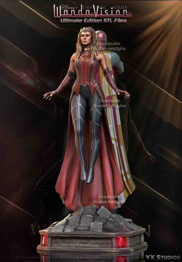 Vx-Labs 漫威 旺达·幻视-P站图纸收藏馆