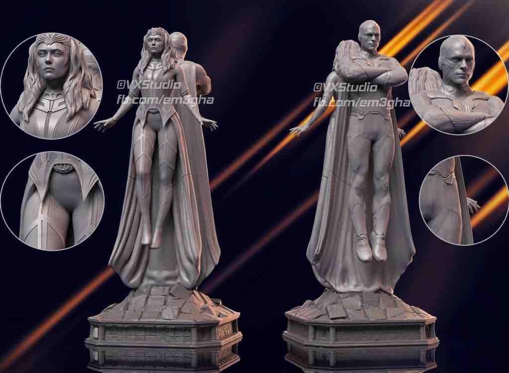 图片[2]-Vx-Labs 漫威 旺达·幻视-P站图纸收藏馆