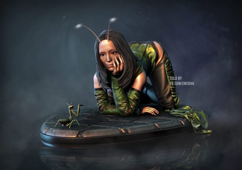 Vx-Labs 漫威 银河护卫队 螳螂-P站图纸收藏馆