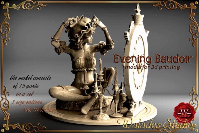 Walades 晚间闺房-P站图纸收藏馆