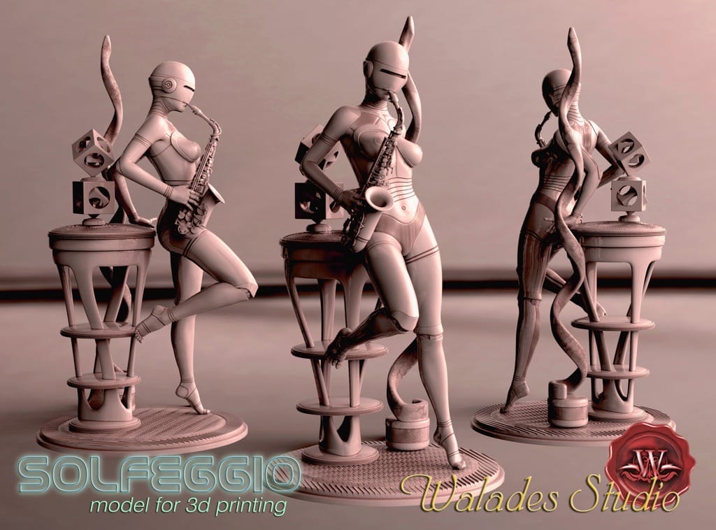 Walades 萨克斯之音-P站图纸收藏馆