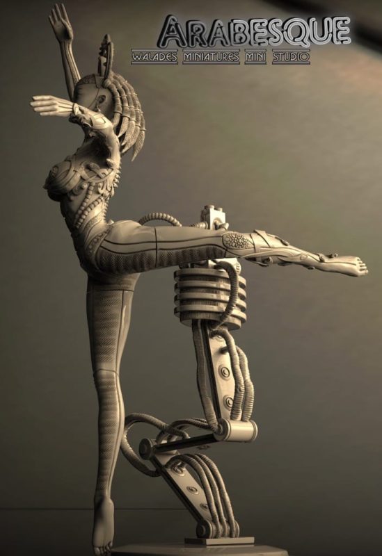 Walades 满身阿拉伯花纹的舞者-P站图纸收藏馆