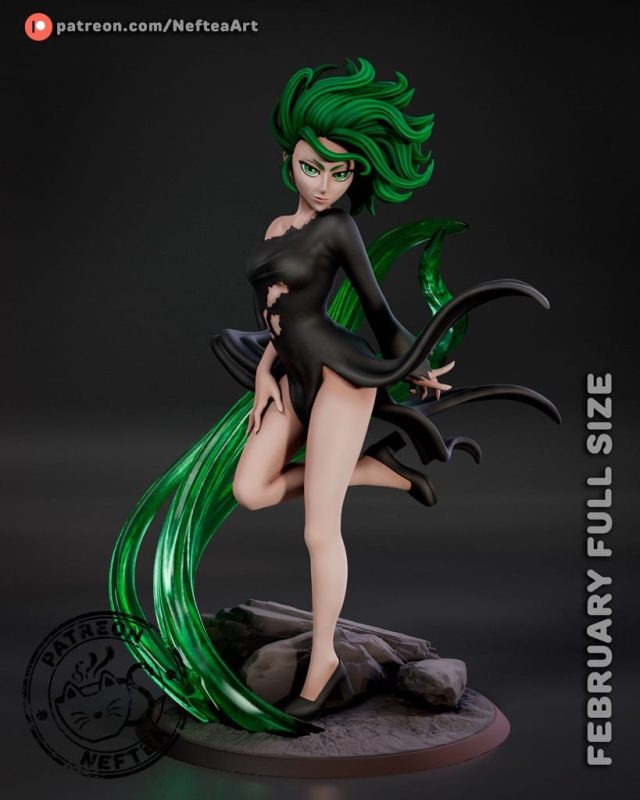 Neftea 一拳超人 战栗的龙卷-P站图纸收藏馆