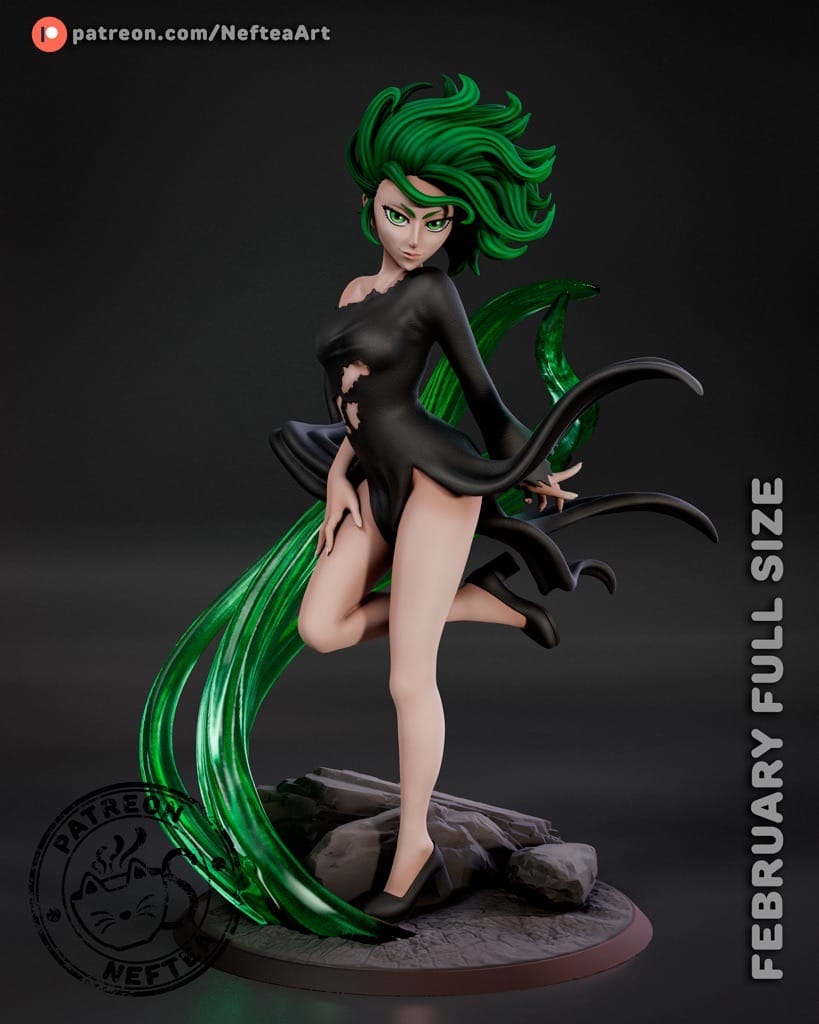 Neftea 一拳超人 战栗的龙卷-P站图纸收藏馆