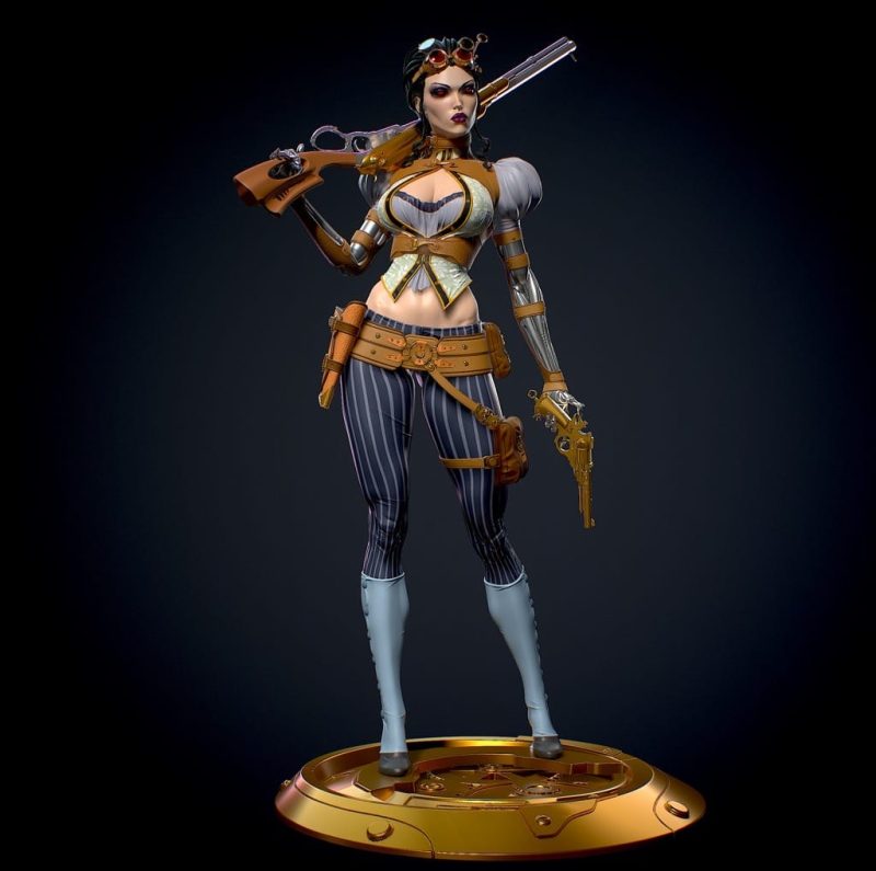 Yan H 机械女郎-P站图纸收藏馆