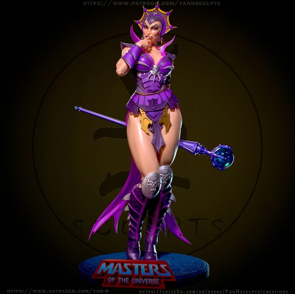 Yan H 宇宙的巨人希曼 邪恶琳-P站图纸收藏馆