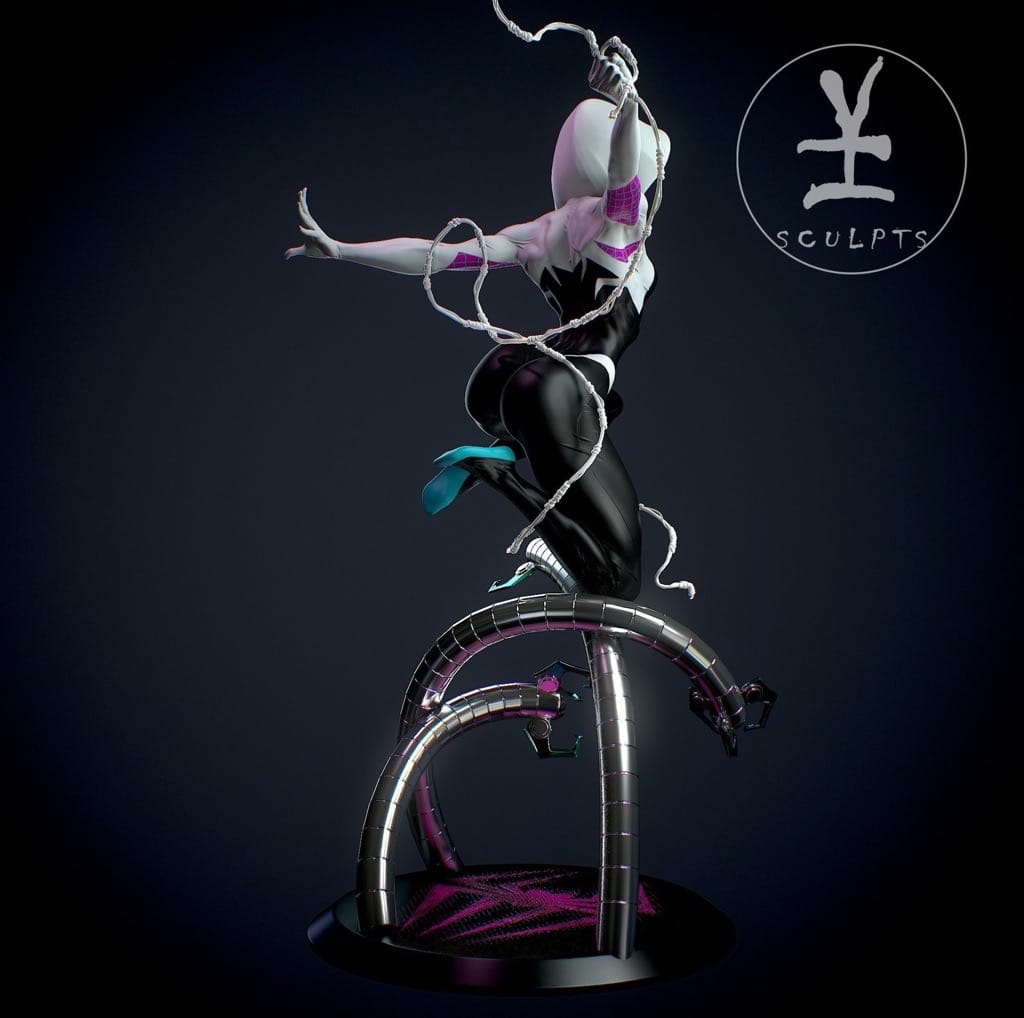 图片[2]-Yan H 漫威 蜘蛛格温-P站图纸收藏馆