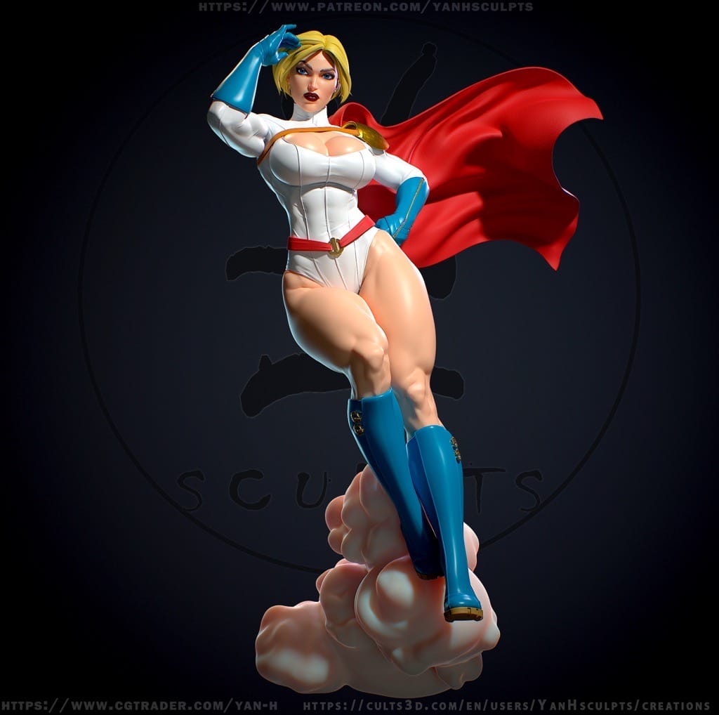 Yan H DC漫画 神力女超人-P站图纸收藏馆