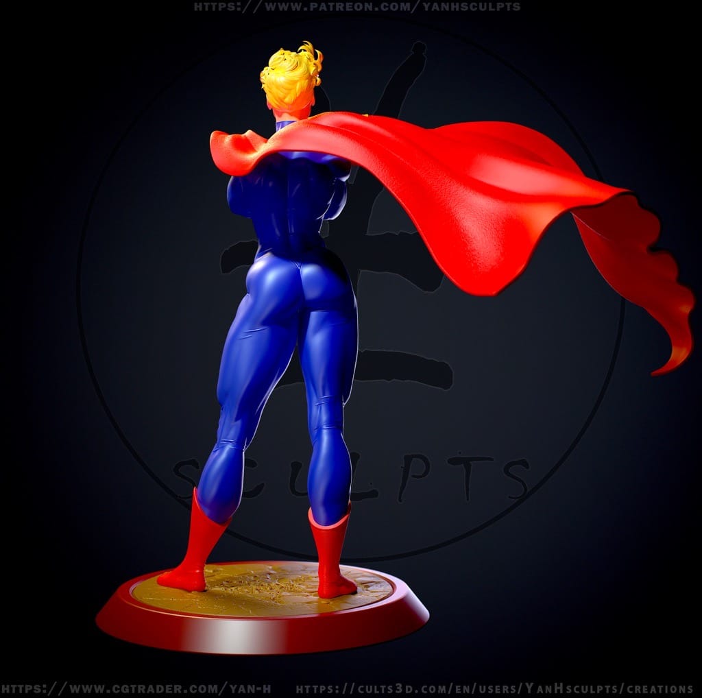图片[2]-Yan H DC漫画 女超人-P站图纸收藏馆