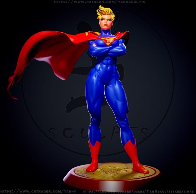 Yan H DC漫画 女超人-P站图纸收藏馆