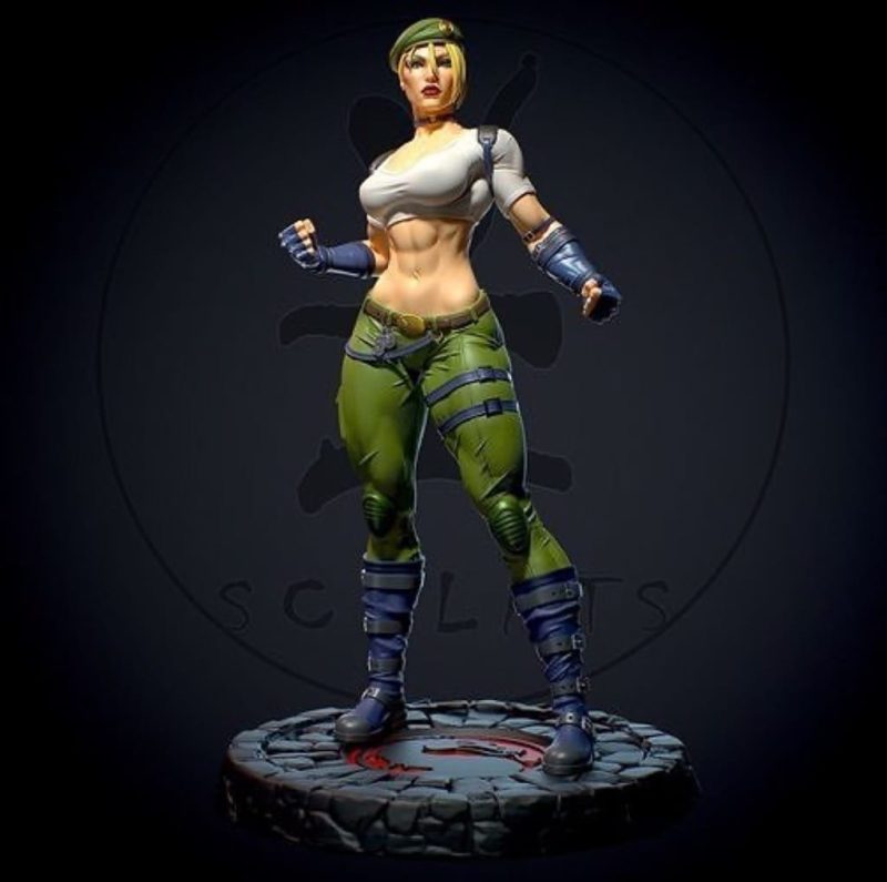 Yan H 真人快打 索尼娅-P站图纸收藏馆