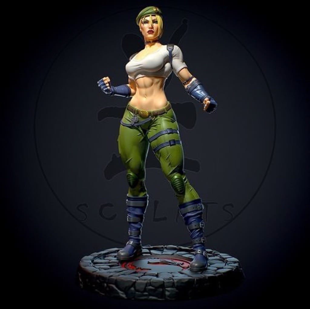 Yan H 真人快打 索尼娅-P站图纸收藏馆