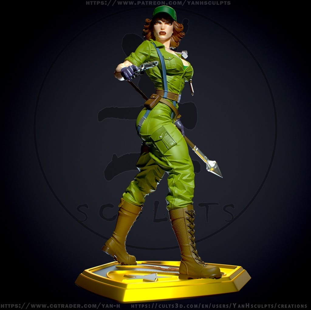 Yan H 特种部队 杰伊小姐-P站图纸收藏馆