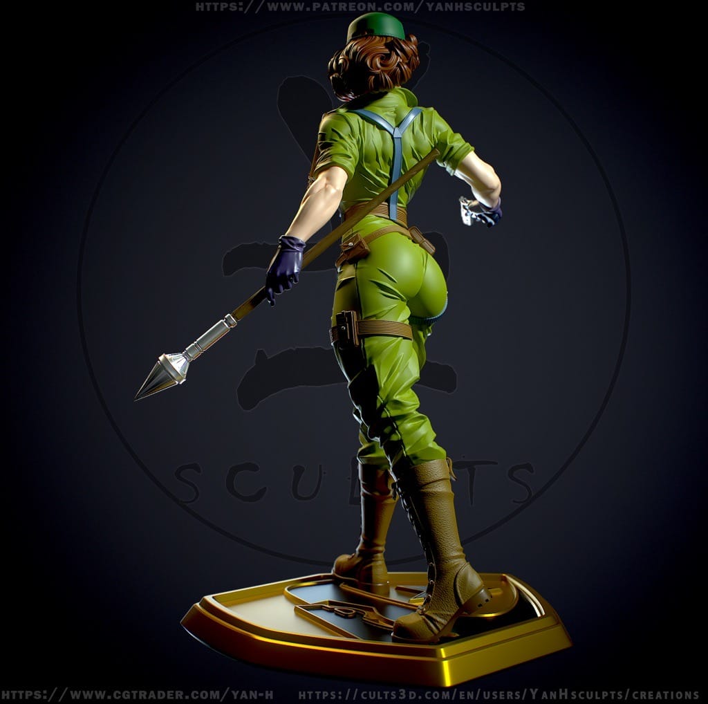 图片[2]-Yan H 特种部队 杰伊小姐-P站图纸收藏馆