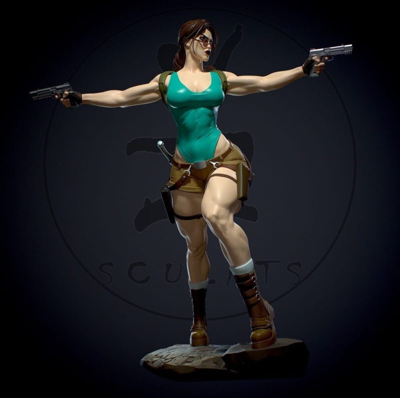 Yan H 古墓丽影 劳拉·克劳馥-P站图纸收藏馆