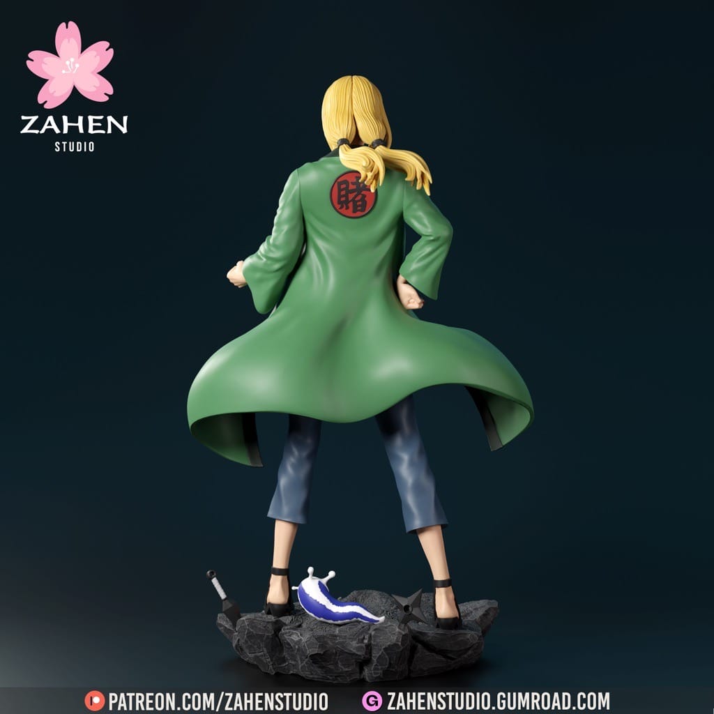 图片[2]-Zahen 火影忍者 纲手-P站图纸收藏馆