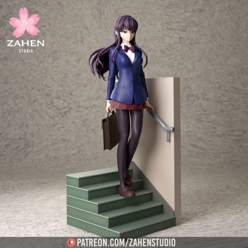 Zahen 古见同学有交流障碍症 古见硝子-P站图纸收藏馆