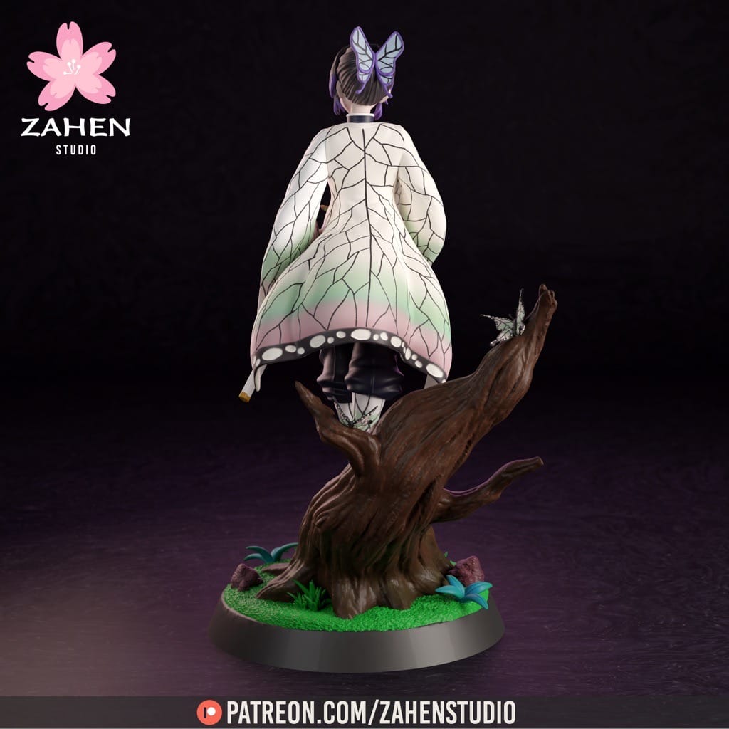 图片[2]-Zahen 鬼灭之刃 蝴蝶忍-P站图纸收藏馆