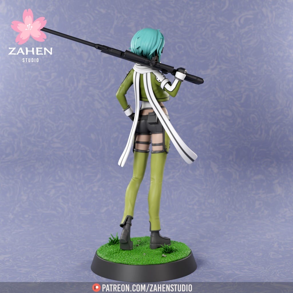 图片[2]-Zahen 刀剑神域 朝田诗乃-P站图纸收藏馆