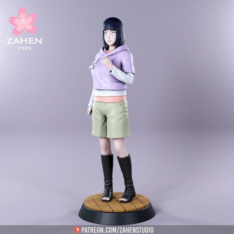 Zahen 火影忍者 日向雏田-P站图纸收藏馆