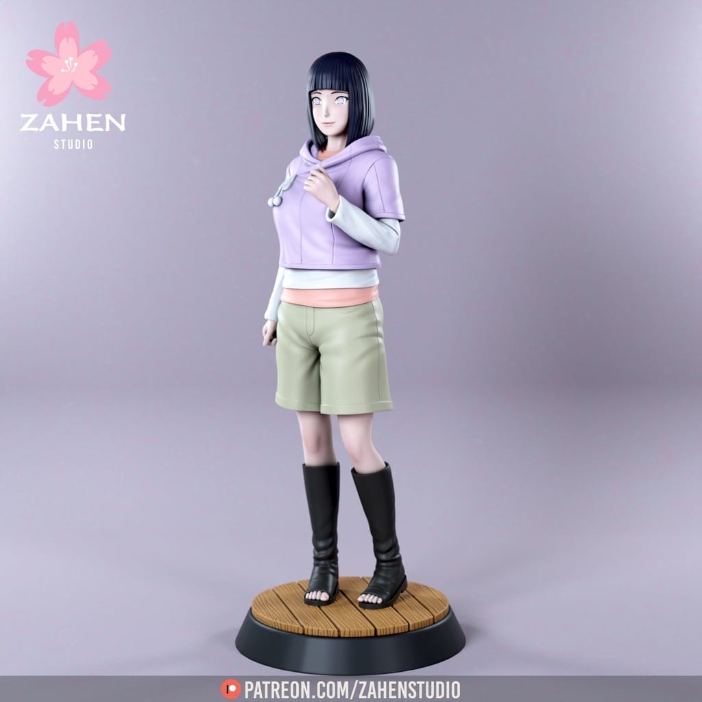 Zahen 火影忍者 日向雏田-P站图纸收藏馆