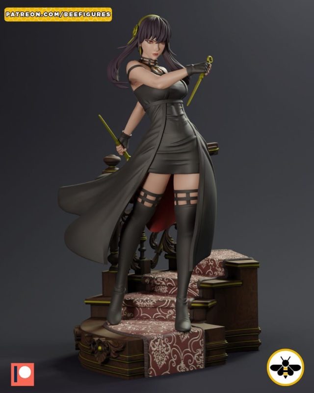 Bee Figures 间谍过家家 约尔·福杰-P站图纸收藏馆