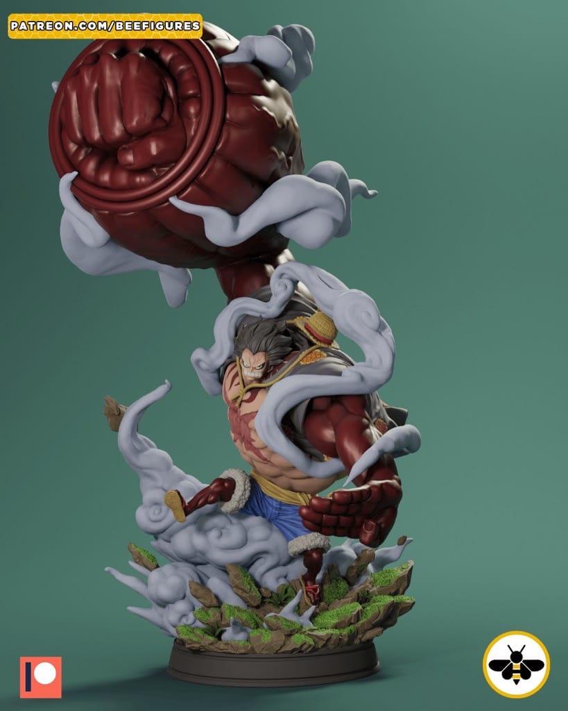 Bee Figures 海贼王 路飞-P站图纸收藏馆